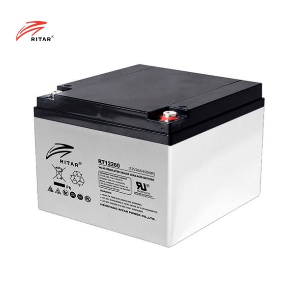 12v 26ah ritar